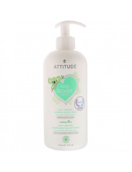 ATITUD SHAMP 2IN1 APPLE ( 1 X 16 OZ   )