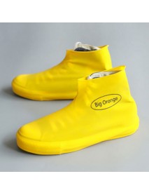 Disposable Silica Gel Rain Shoe Cover Rain Boots Waterproof Overshoes Durable Dustproof Shoes Storage Case