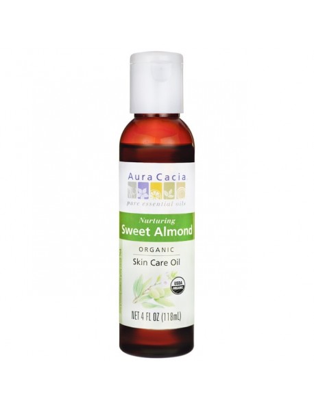 Aura Cacia Sweet Almond Oil (1x4 Oz)