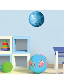 30cm Earth Globe Moon Wall Sticker Removable Glow In The Dark Luminous Stickers Home Decor