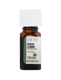 Aura Cacia Lemon Essential Oil (1x0.25Oz)