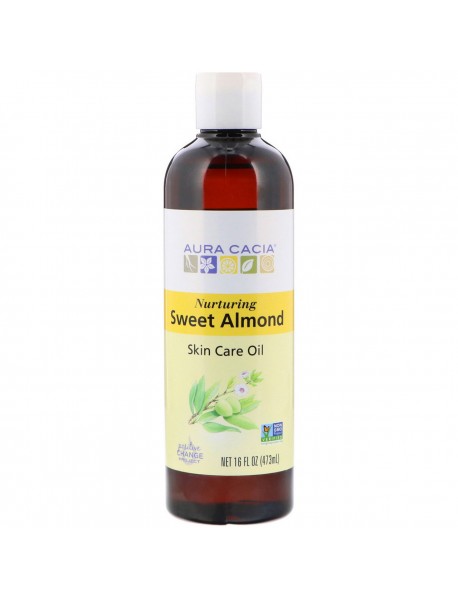 Aura Cacia Sweet Almond Oil (1x16 Oz)