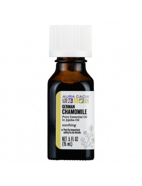 Aura Cacia German Chamomile Jojoba Prec Essentials (1x0.5Oz)