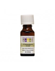 Aura Cacia Cinnamon Leaf Essential Oil (1x0.5Oz)