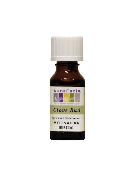 Aura Cacia Clove Bud Essential Oil (0.5Oz)