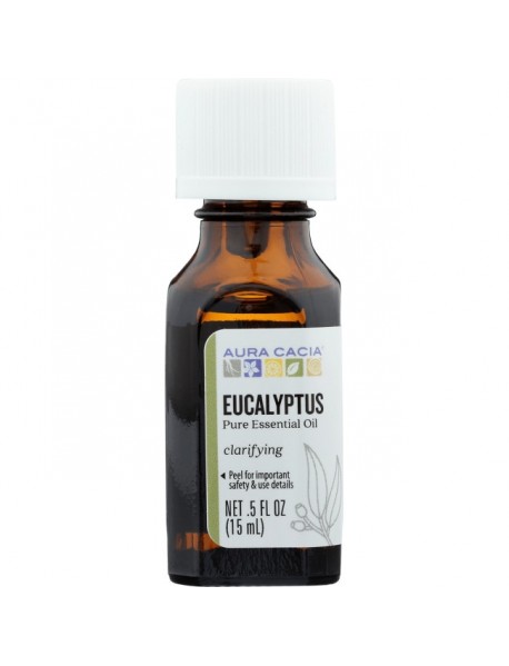 Aura Cacia Eucalyptus Essential Oil (1x0.5Oz)