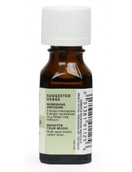 Aura Cacia Lemongrass Essential Oil (1x0.5Oz)