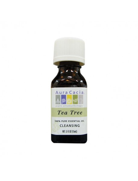 Aura Cacia Tea Tree Essential Oil (1x0.5Oz)
