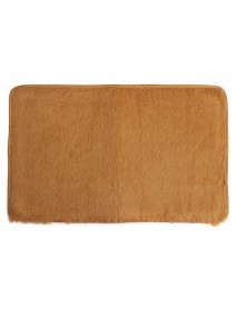80x50cm Absrobent Shaggy Carpet Home Anti Slip Rug Bedroom Soft Mat