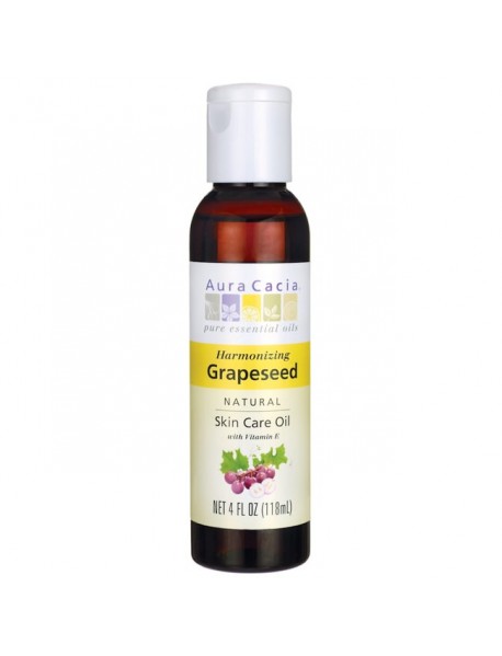 Aura Cacia Grapeseed Oil (1x4 Oz)