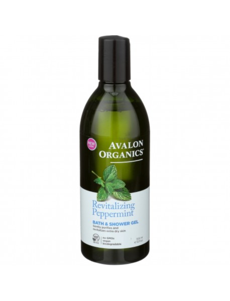 AVALON PEPPERMNT B&S GEL ( 1 X 12 OZ   )