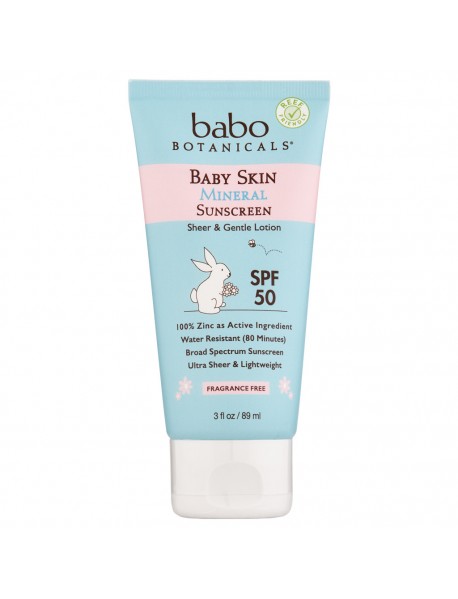 BAB BABY SPF 50 LOT SNSC ( 1 X 3 OZ   )