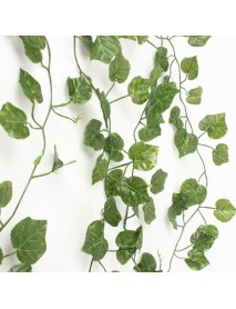 2m Artificial Ivy Sweet Potato Green Leaves Garland Home Garden Decoration