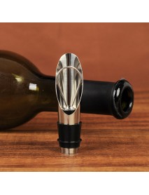 Stainless Steel Wine Pourers Wine Funnel Bottle Pourer Dumping Wine Stoppers Plug Bar Tools