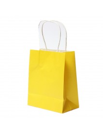 Colorful Kraft Paper Gift Bag Wedding Party Handle Paper Gift Bags
