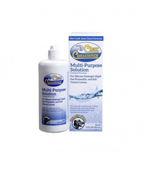 Clear Conscience Contact Solution Multi Purpose (1x12 Oz)