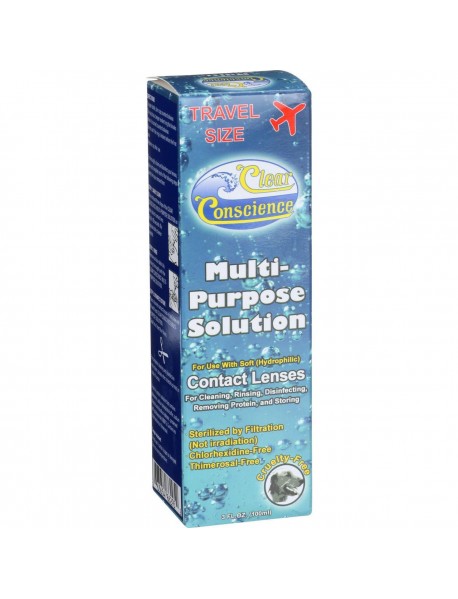 Clear Conscience Contact Lens Solution Travel Size (1x3 Oz)