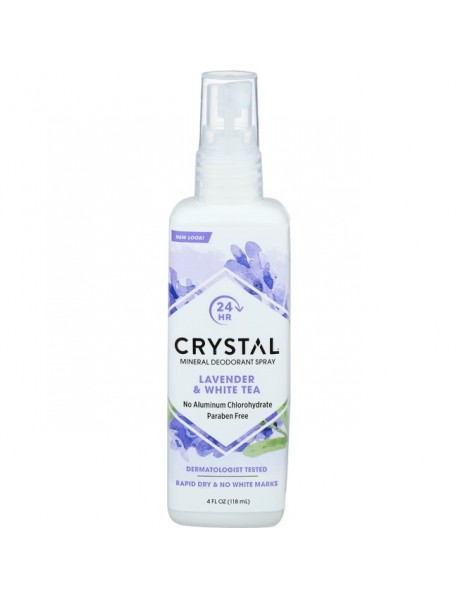 Crystal Essence Mineral Lavender Deodorant Body Spray (1x4 Oz)