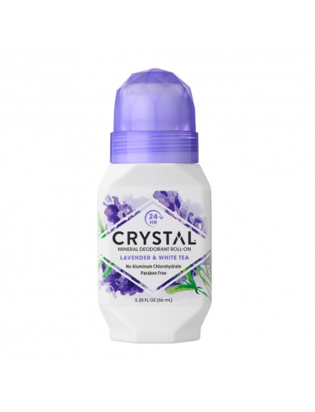 Crystal Essence Mineral Lavender Deodorant Roll-On (1x2.25 Oz)