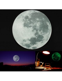 30cm Large Moon Wall Sticker Removable Glow In The Dark Sticker