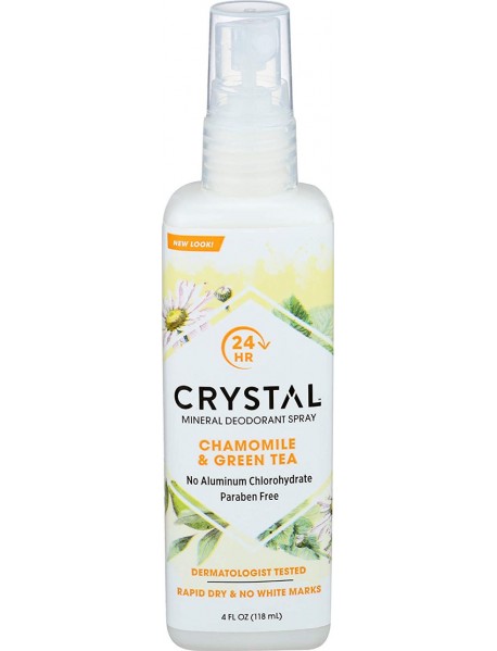 Crystal Essence Mineral Chamomile Deodorant Body Spray (1x4 Oz)