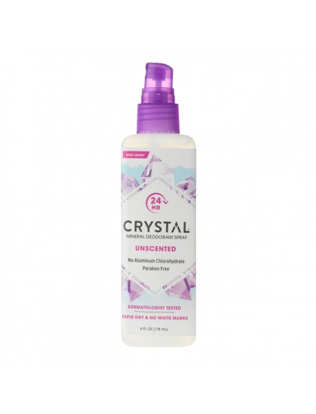 Crystal Deodorant Crystal Body Spray Deodorant (1x4 Oz)