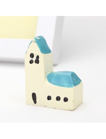DIY Eco Bottle Decorations Resin House Castle Garden Micro Landscape