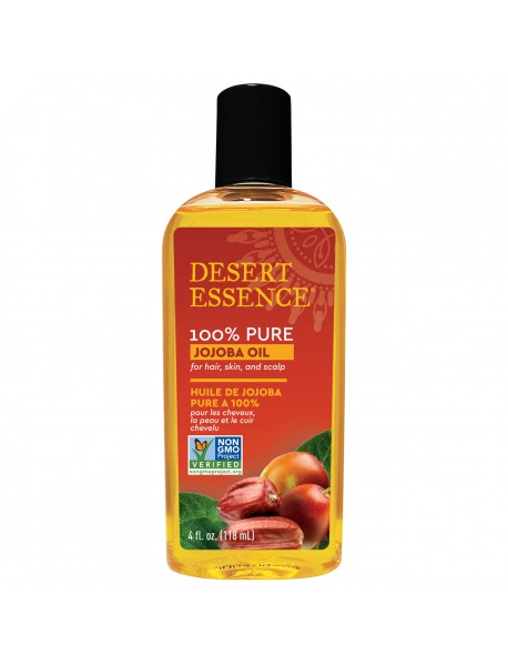 Desert Essence Jojoba Oil 100% Pure (1x4 Oz)