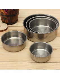 5PCS Stainless Steel Food Container Bowls Crisper Lunch Box Kitchen Food Container