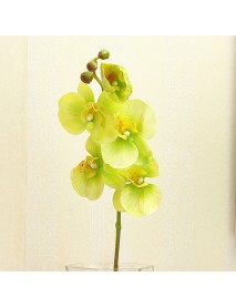 1pcs Artificial Silk Butterfly Orchid Flowers Wedding Home Decorations