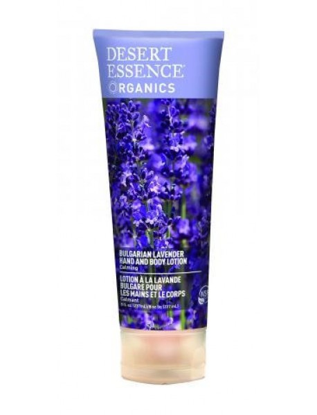 Desert Essence Bulgarian Lavender Hand & Body Lotion (1x8 Oz)