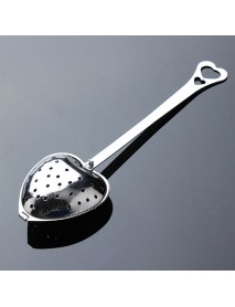 Stainless Steel Heart-Shaped Tea Infuser Strainer Filter Spoon