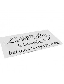 English Proverbs Wall Stickers Love Story  Wall Stickers