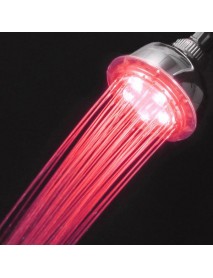 LED Multi-color RGB Automatic Temperature Sensor Bath Top Shower