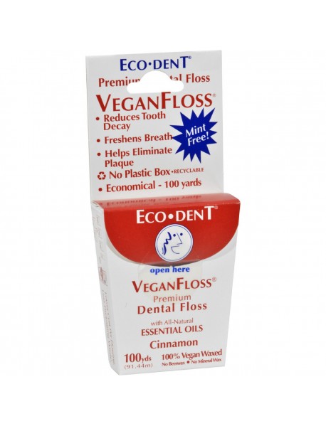 ECO DENT VEGAN FLOSS CIN (6x100.00)
