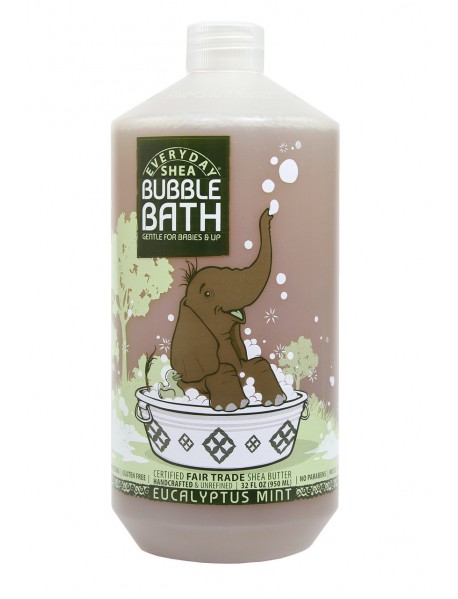 Everyday Shea Bubble Bath Eucalyptus Mint (1x32 OZ)