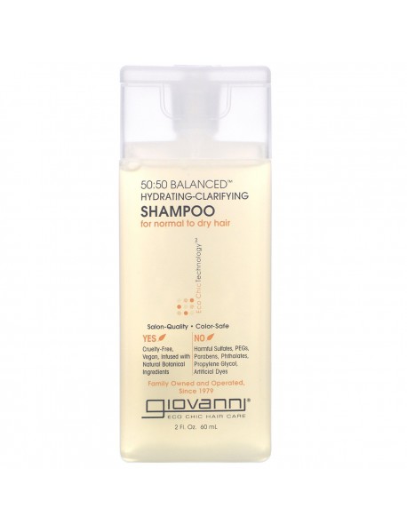 Giovanni 50/50 Balanced Shampoo (12x2 Oz)