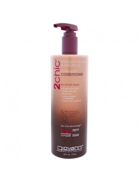 GIO 2CHIC LTRA SLK COND ( 1 X 24 OZ   )