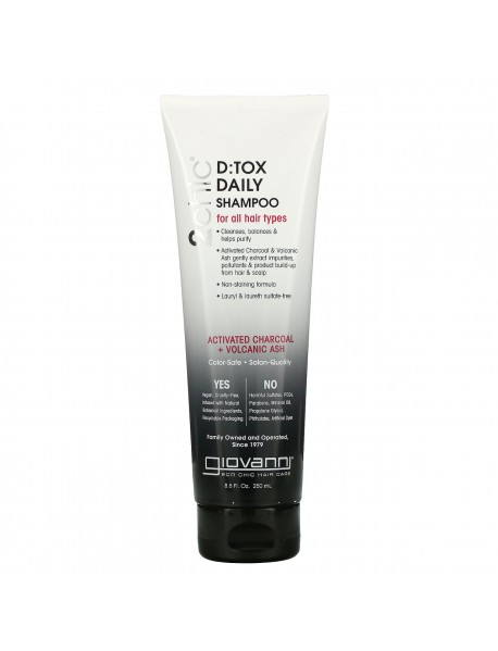 GIO 2CHIC DLY/SHMPO DTOX ( 1 X 8.5 OZ   )