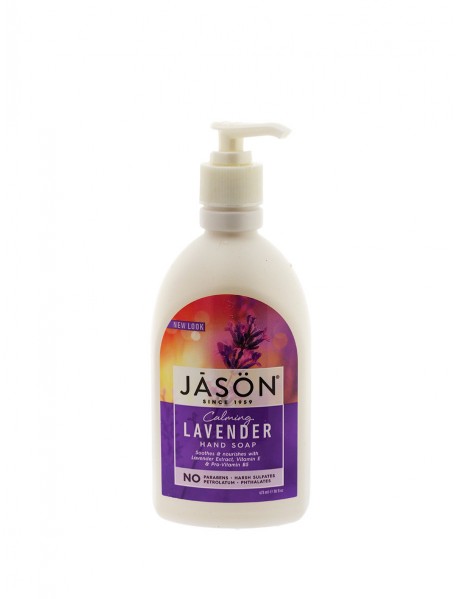 Jason's Satin Lavender Liquid Soap (1x16 Oz)