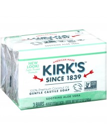 Kirk's Original SAloe Castile Bar  (1x3 PACK)