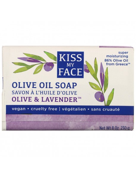 Kiss My Face Olive & Lavender Bar Soap (1x8 Oz)