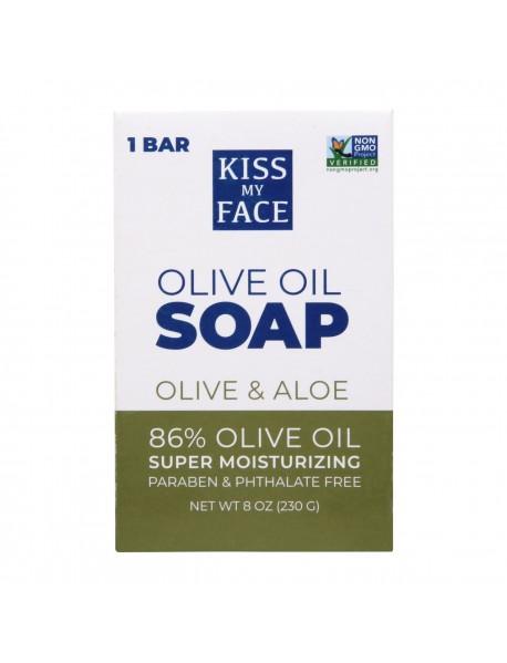 Kiss My Face Olive & Aloe Bar Soap (1x8 Oz)