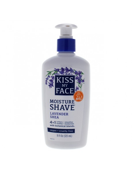 Kiss My Face Lavneder Shea Moist Shave (1x11 Oz)