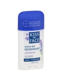 Kiss My Face Active Life Lavender Deodorant Stick (1x2.48 Oz)