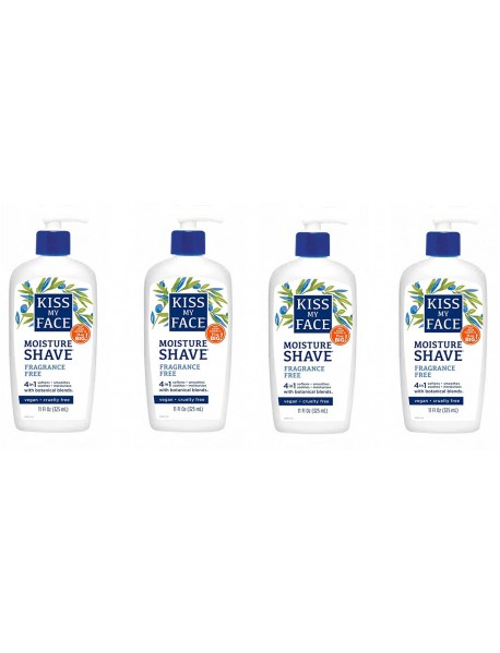 Kiss My Face Fragrance Free Moist Shave (1x11 Oz)