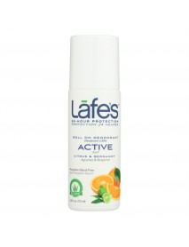 Lafe's Roll-On Deodorant Active (1x2.5 OZ)