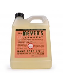 Mrs Meyers Liquid Hand Sp Refil Ger (6x33OZ )