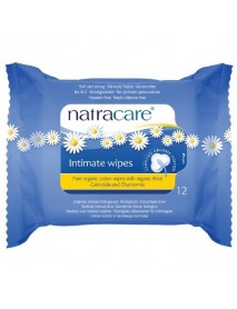 Natracare Intimate Cotton Wipes (12x12 CT)