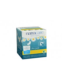 Natracare Super Ultra Pads With Wings (1x12 CT)